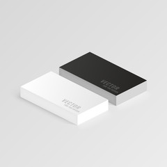 Vector business card design.