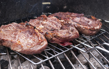 Beef Steak auf dem Grill