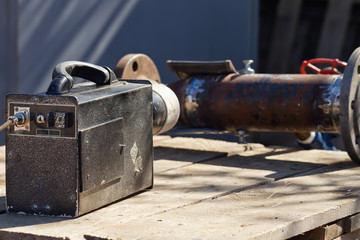 radiographic control of welded seams