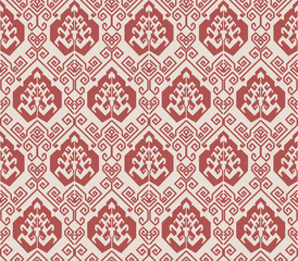 Seamless background image of oriental spiral geometry line