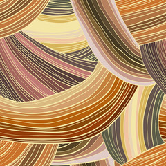 Hair wave abstract seamless background of different colors
