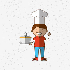 kids cooking design 