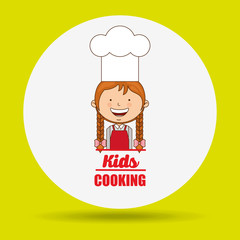 kids cooking design 