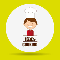 kids cooking design 