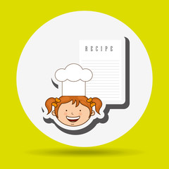 kids cooking design 