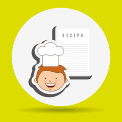 kids cooking design 