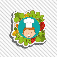kids cooking design 