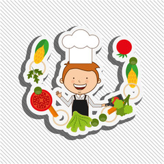 kids cooking design 