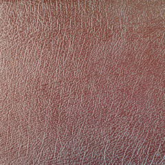 Leather texture close-up.Luxury silver brown leather background macro.