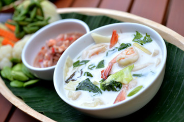 Shrimp Coconut Soup