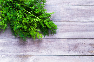 Sprigs of fresh dill