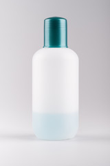 Nail polish remover plastic bottle