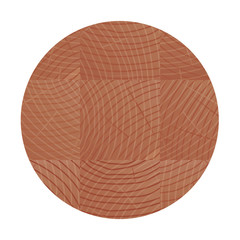 Ring of Wood. Vector Illustration and Background.
