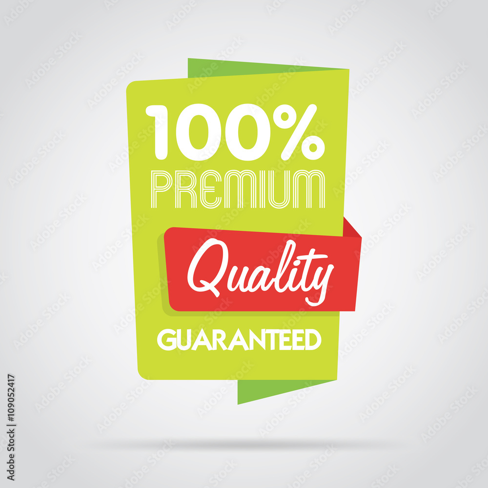 Canvas Prints badge isolated vector in flat design style. colorful abstract badge or label.