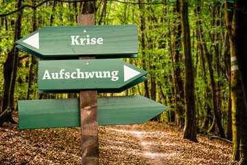 Schild 98 - Aufschwung