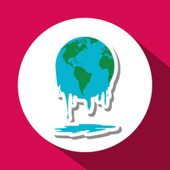 Graphic design of pollution