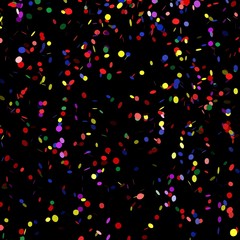 Fototapeta na wymiar 3d render of party confetti