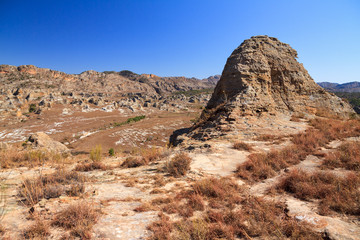 Fototapeta premium Beautiful landscape of Isalo national park in Madagascar