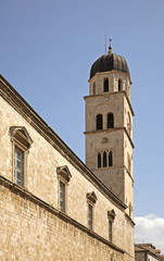Fototapeta na wymiar Franciscan monastery in Dubrovnik. Croatia