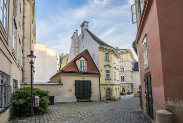 old buildings in the first district in vienna © travelview