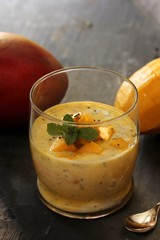 Mango Chia seed pudding