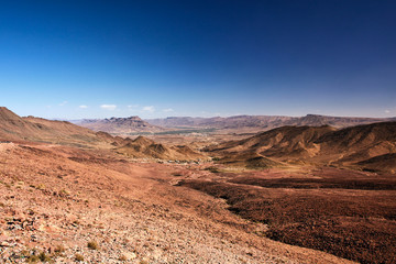 The Atlas Mountains, south of Morocco
