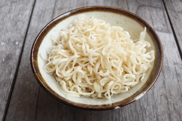 Dry instant noodle - noodles of fast preparation