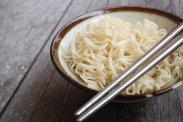 Dry instant noodle - noodles of fast preparation