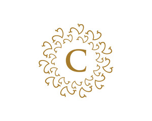 Royal Letter C Logo