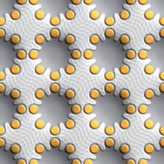 Plastic background tile