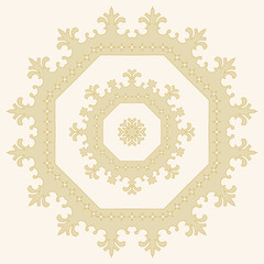 Circular ornament. Mandala