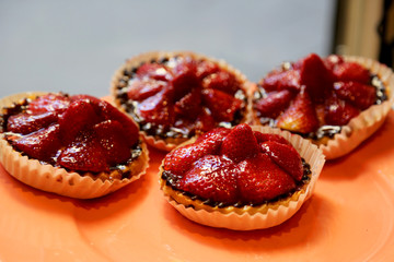 Strawberry tart