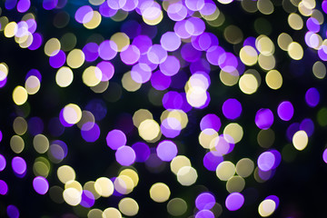 Abstract light bokeh as a background