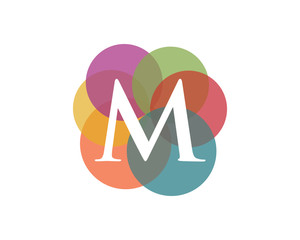 Colorful Letter M Logo