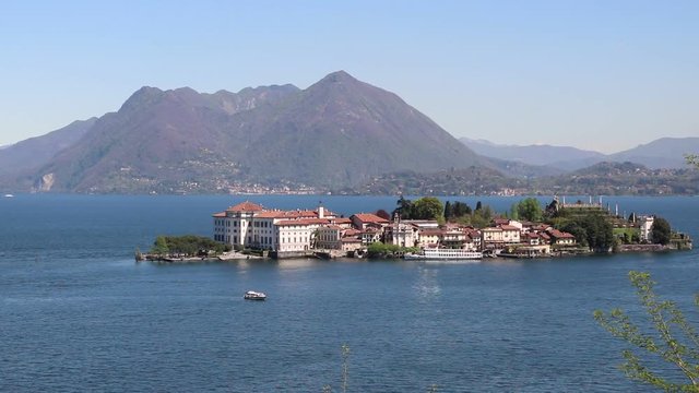 Lake Maggiore and Isola Bella in Italy