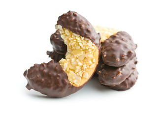 sweet dessert with chocolate