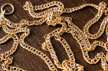 Fototapeta premium golden chain