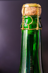 champagne bottle