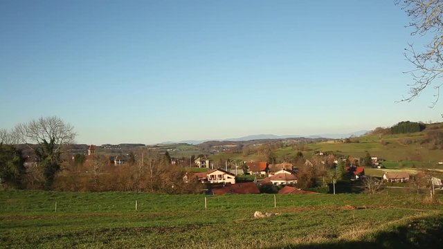 La campagne (Bilieu / Isère)