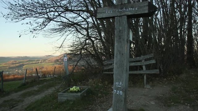 La croix des Cochettes (Bilieu / Is&egrave;re)