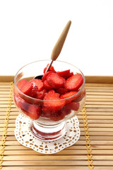 Fraises au sucre