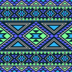 Seamless aztec pattern