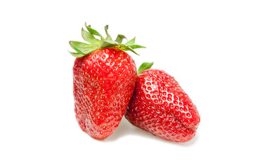 Ripe strawberries