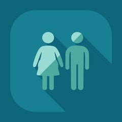 stick figure man woman couple