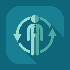 stick figure of human silhouette