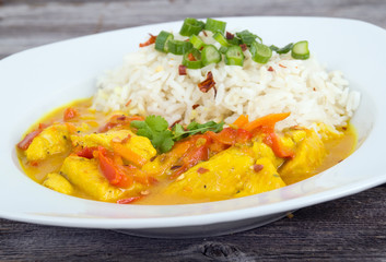 Curried Coconut Chicken
