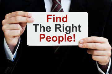 Find The Right People