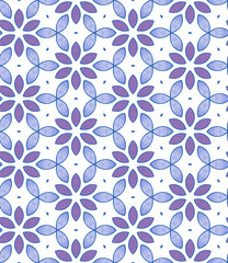 Seamless tile abstract geometric pattern background or wallpaper