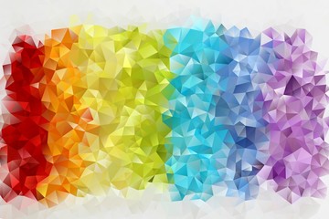 abstract background of triangles