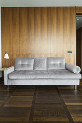 sofa bed in luxury living room